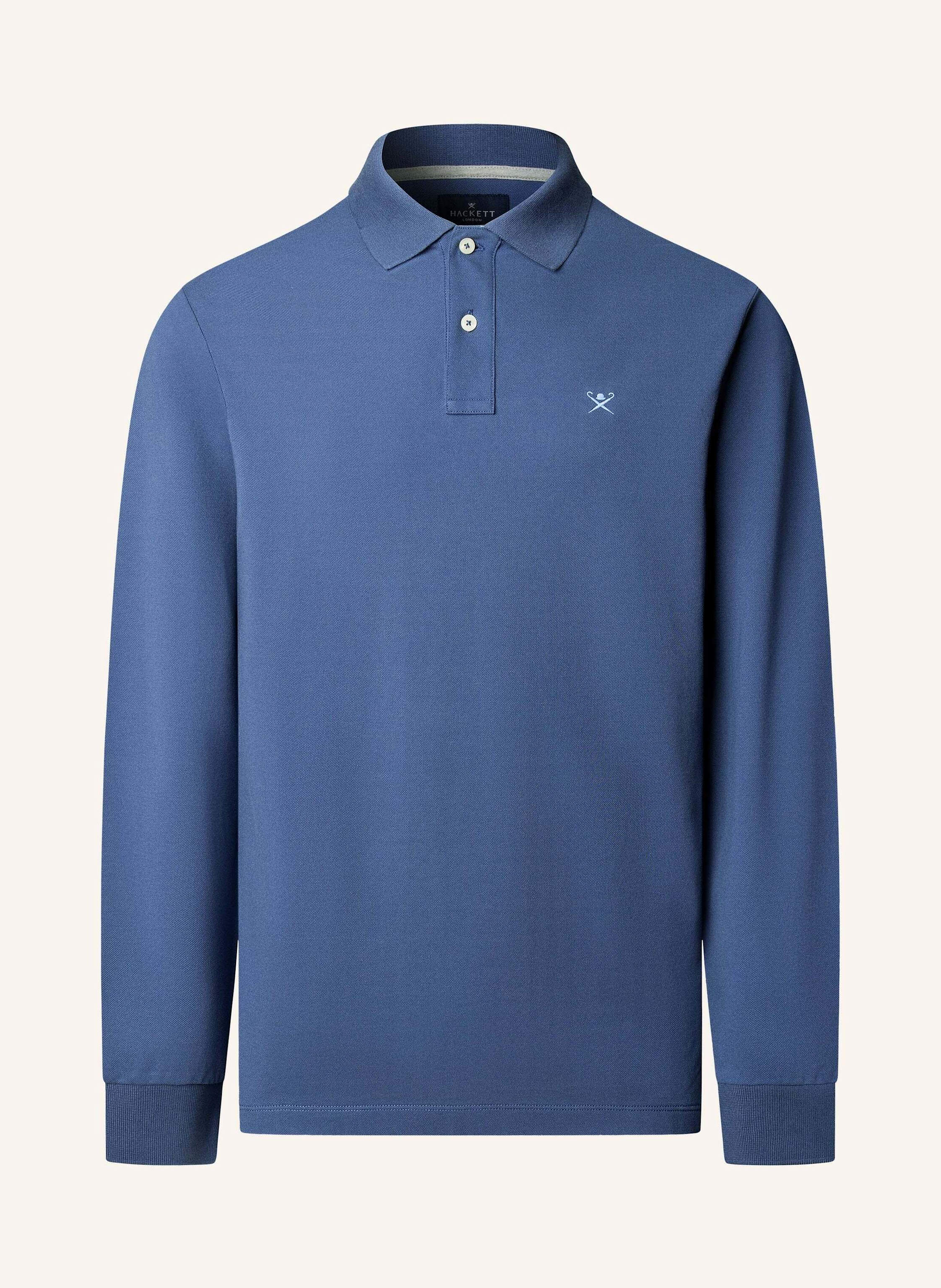 HACKETT LONDON Poloshirt SLIM FIT LOGO LS