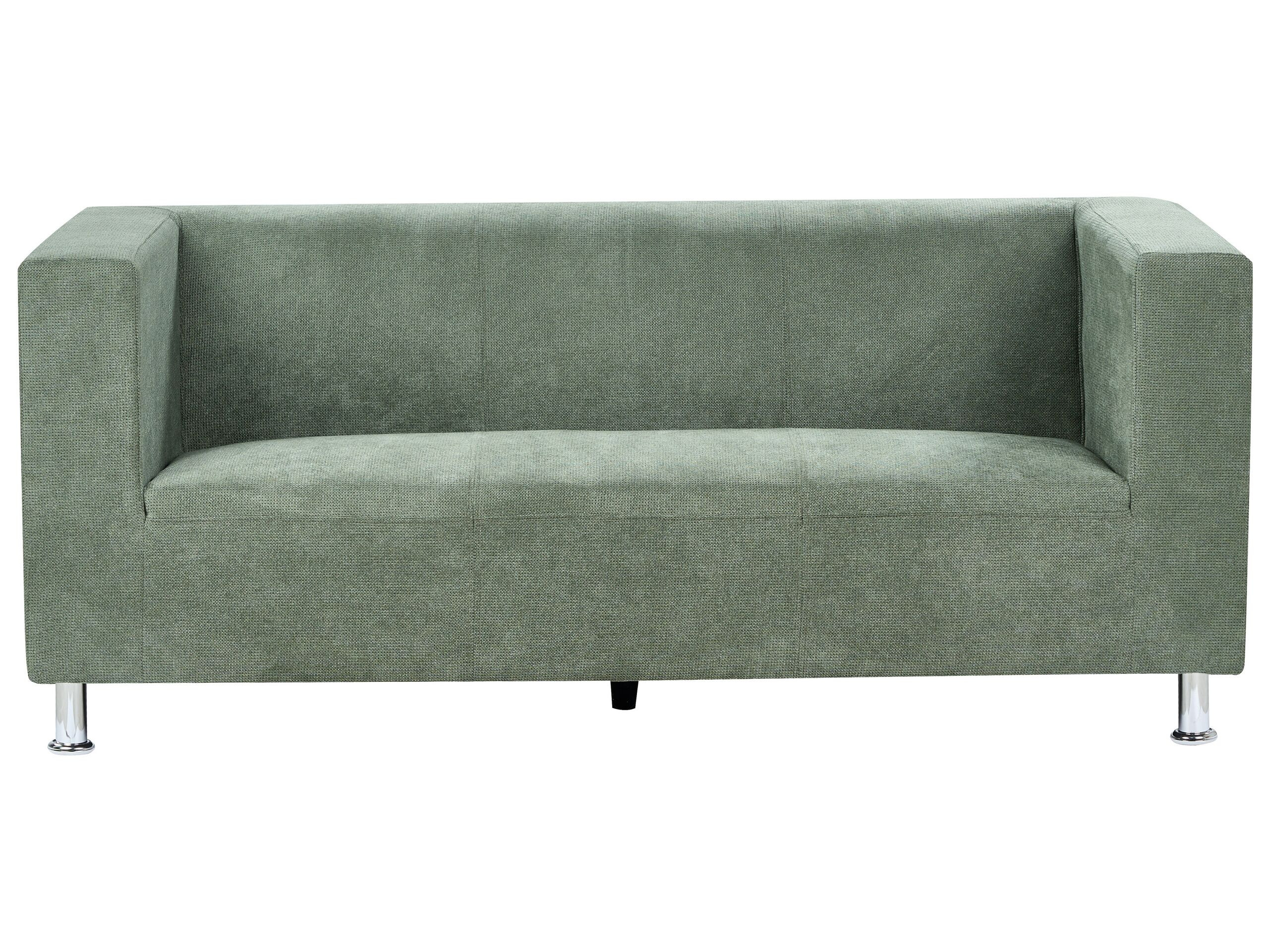 Sofa kanapa 3-osobowa szenila zielona