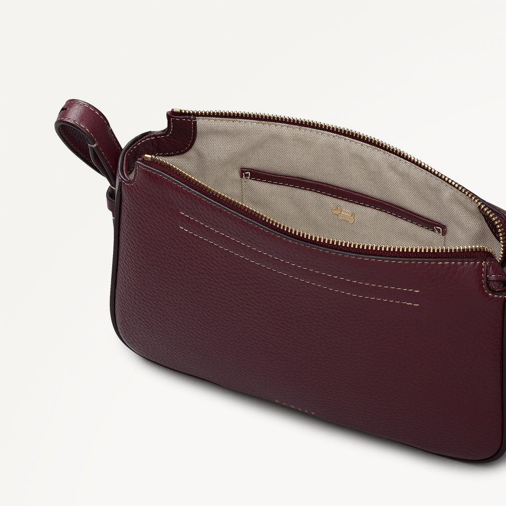 Oak Street - Small Ziptop Cross Body Bag