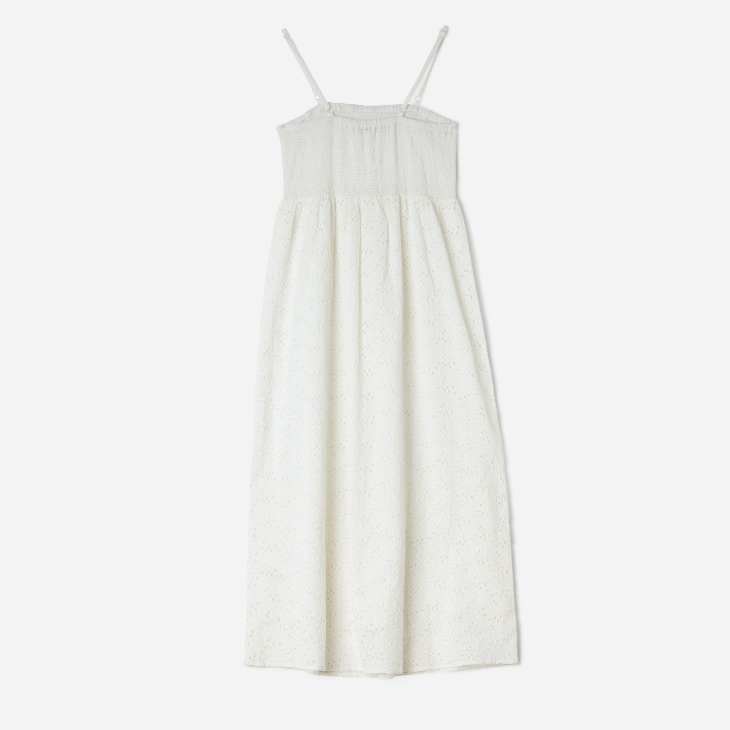 Robe TEXTO écrue en broderie anglaise