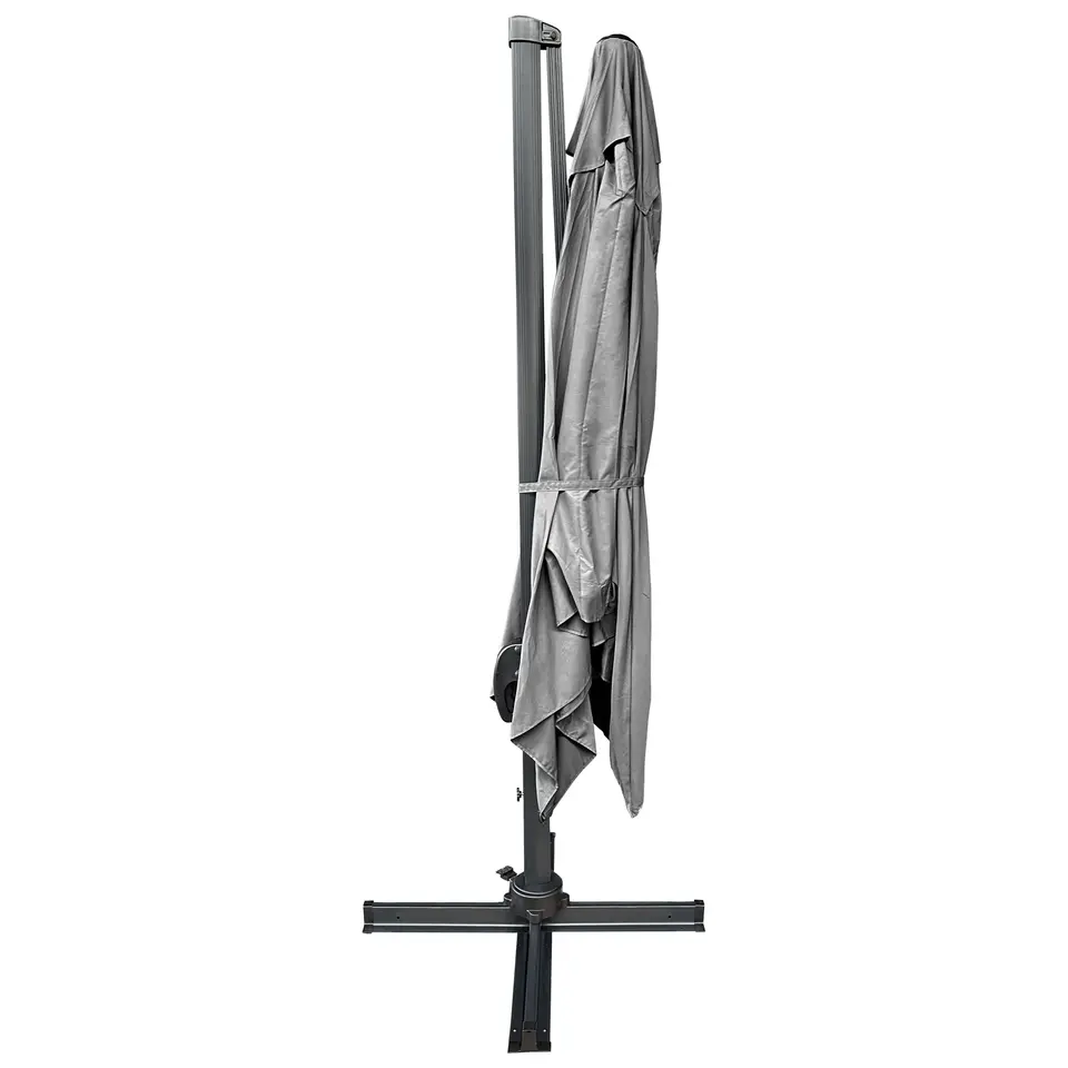 Happy Garden Parasol MOLOKAI - Grijs - Aluminium