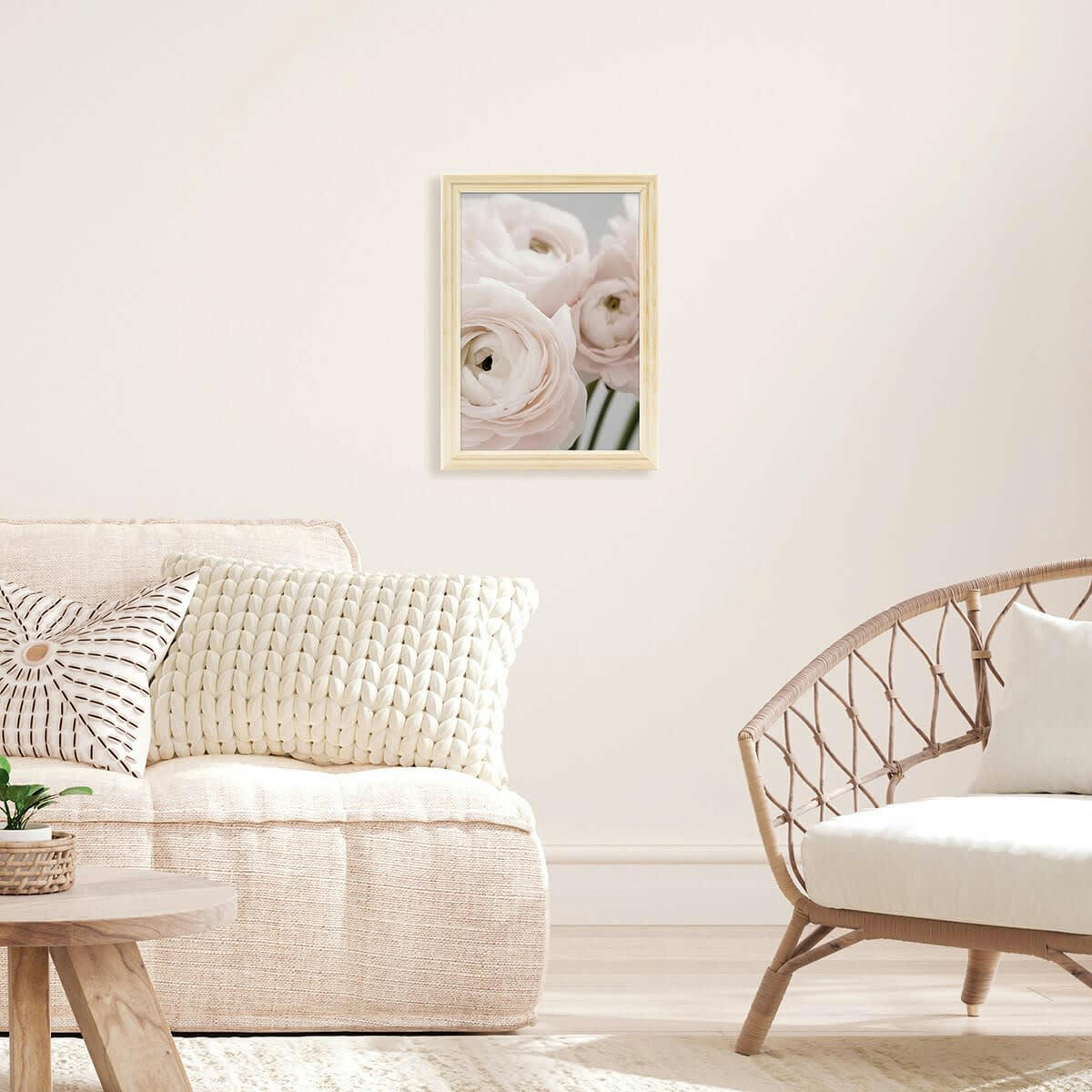 CIRCEE AUTHENTIC - Cadre photo naturel 20x30 cm bois massif fsc