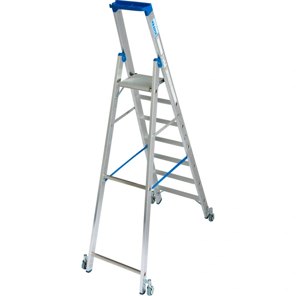Stufen-Stehleiter »STABILO«, 7 Sprossen, Aluminium