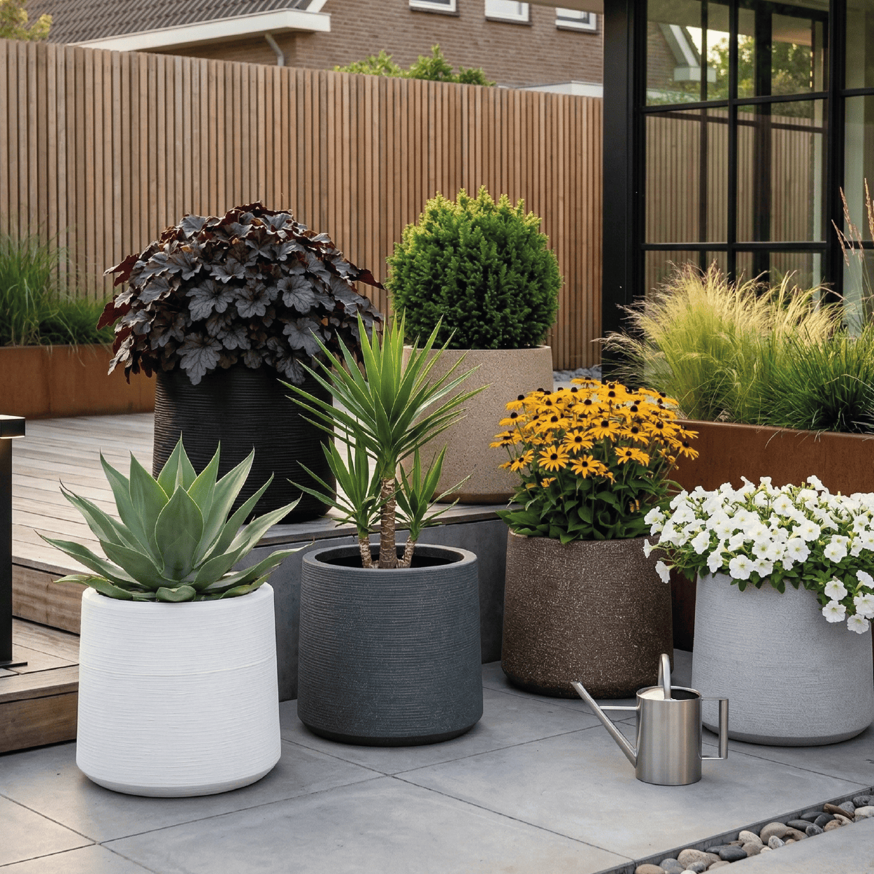 Capi Europe - Sandbag Arc Granite - Zwart - 105x90