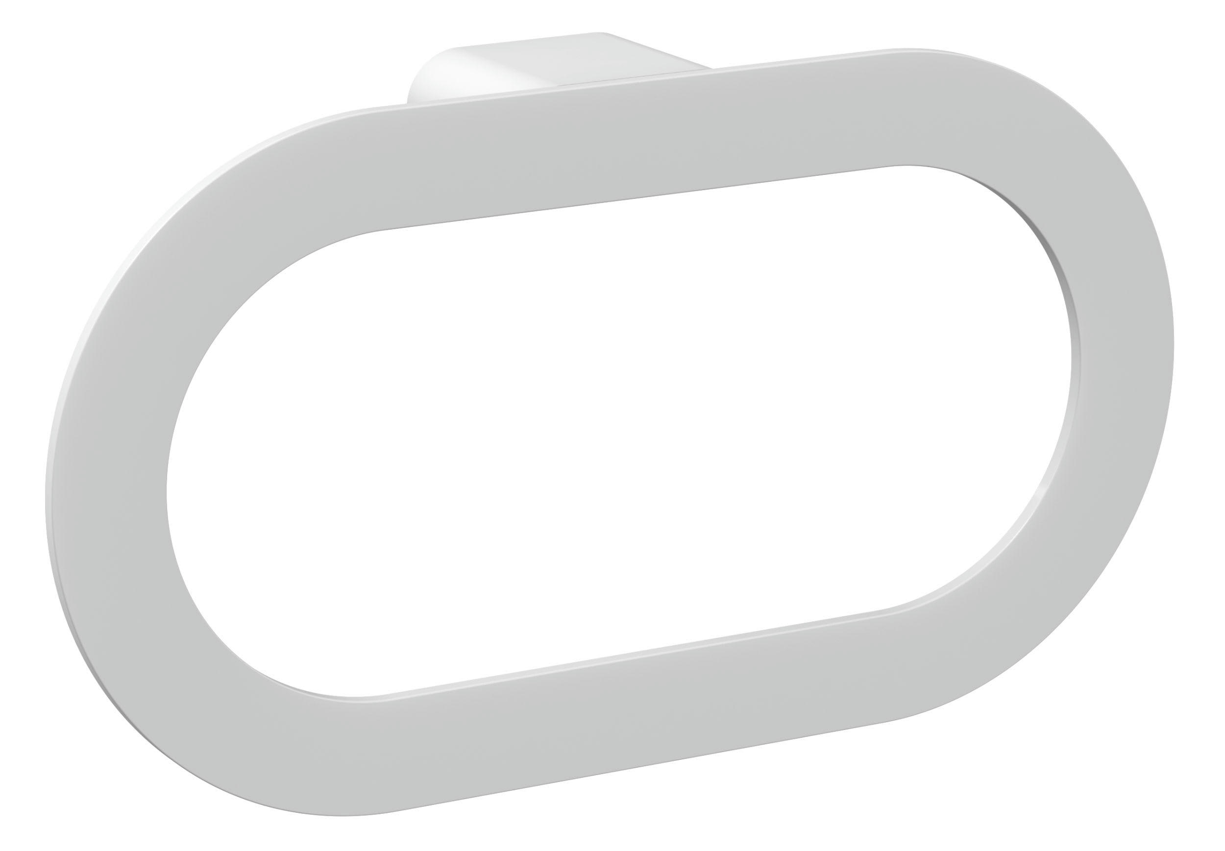 LOFT-GAME - Porte-serviette à fixer blanc