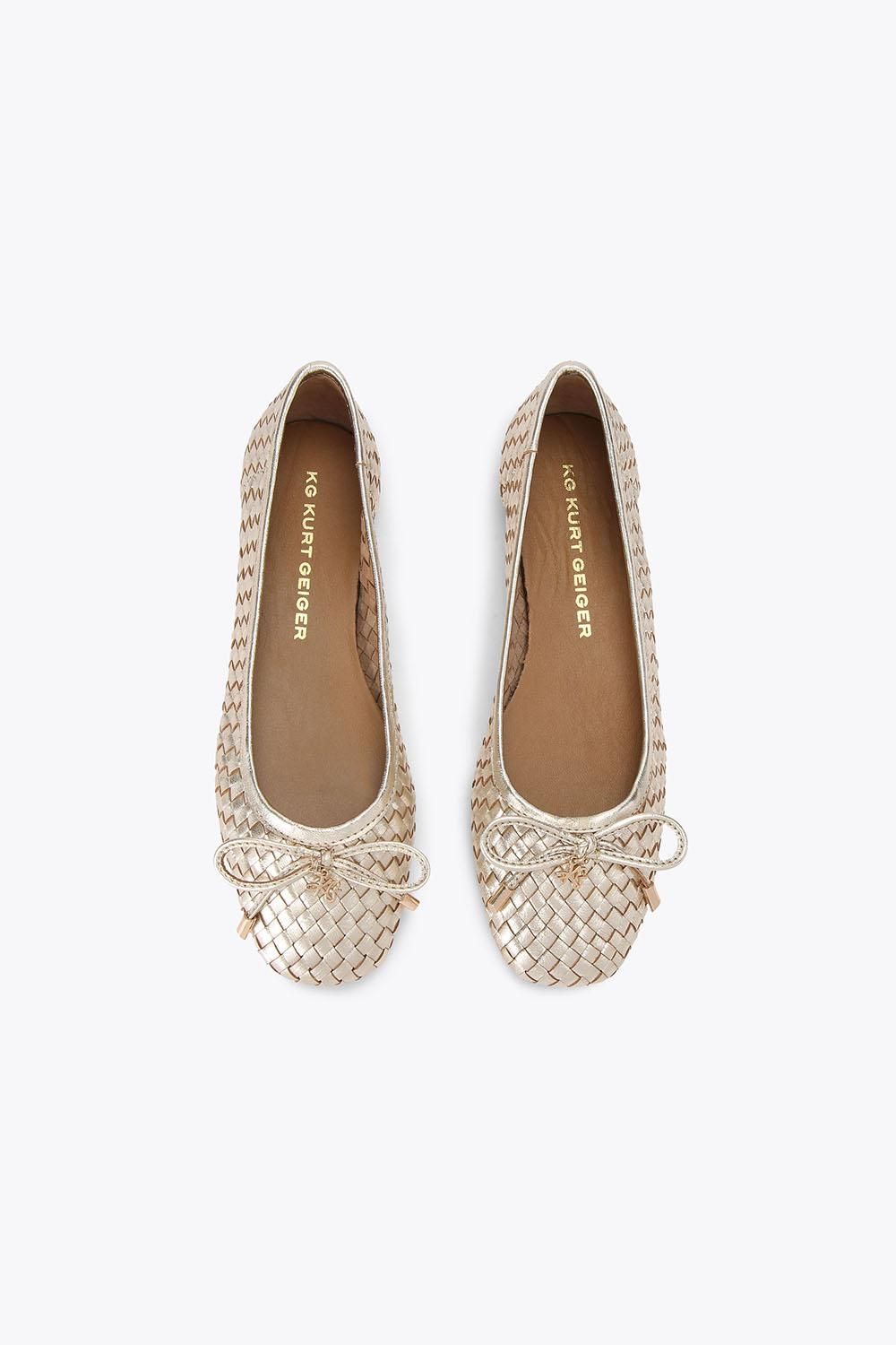 KG Kurt Geiger Nora' Leather Flats