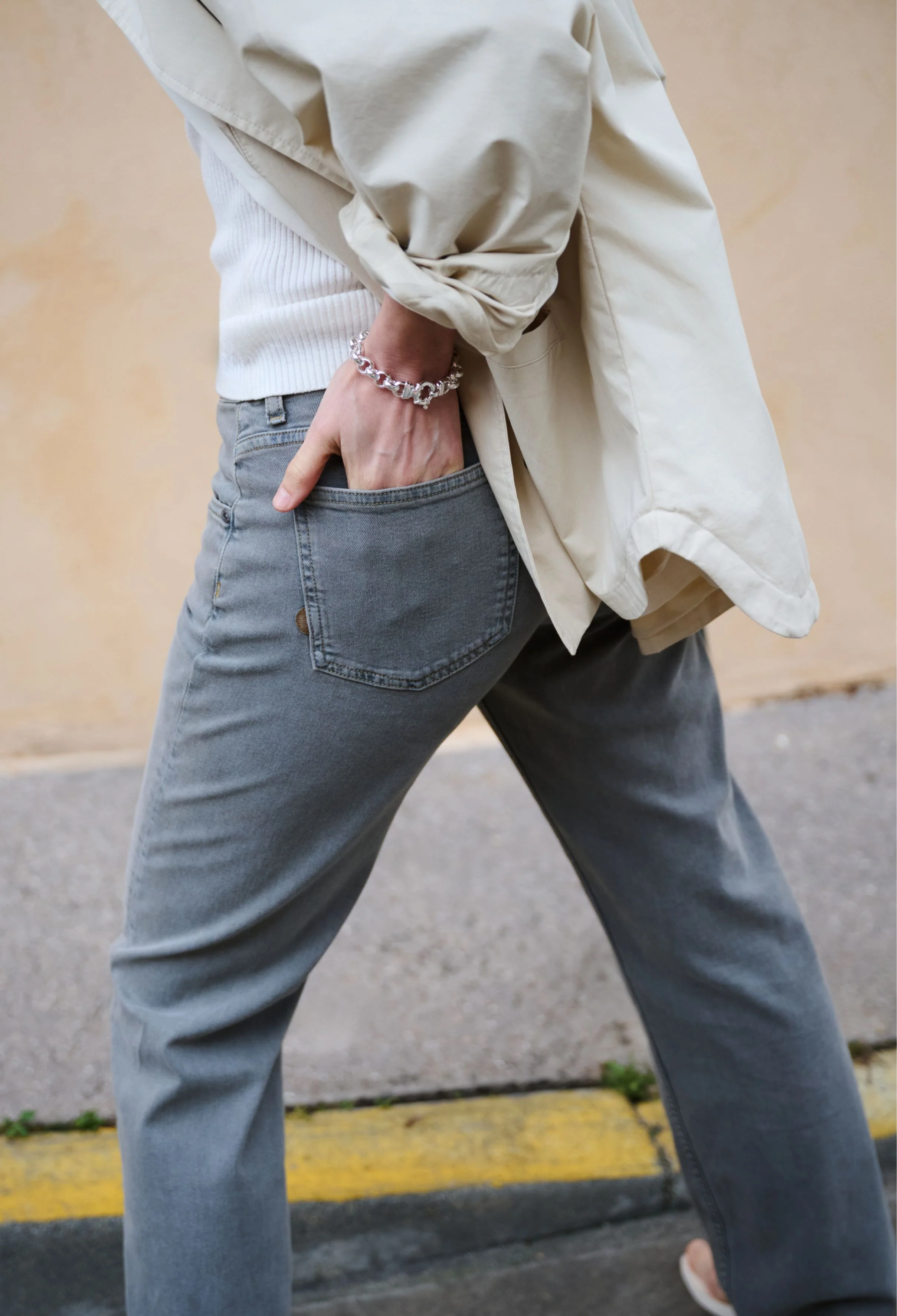 Carry Mid Straight - Faded Grey