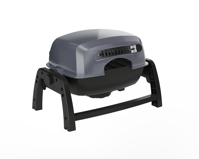 Ziggy Elite Nomad Single Burner Flame Failure BBQ - Gunmetal Grey