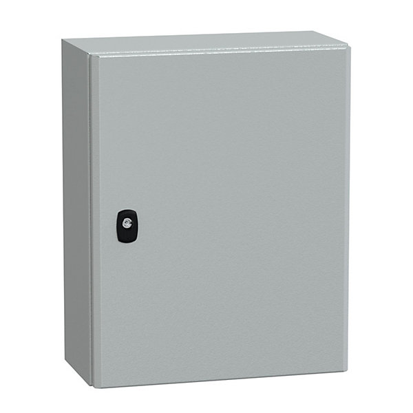 Nsys3d5420p Coffret Métallique étanche Ip66 - 500x400x200 - Plaque Fournie - Spacial S3d - Schneider Electric