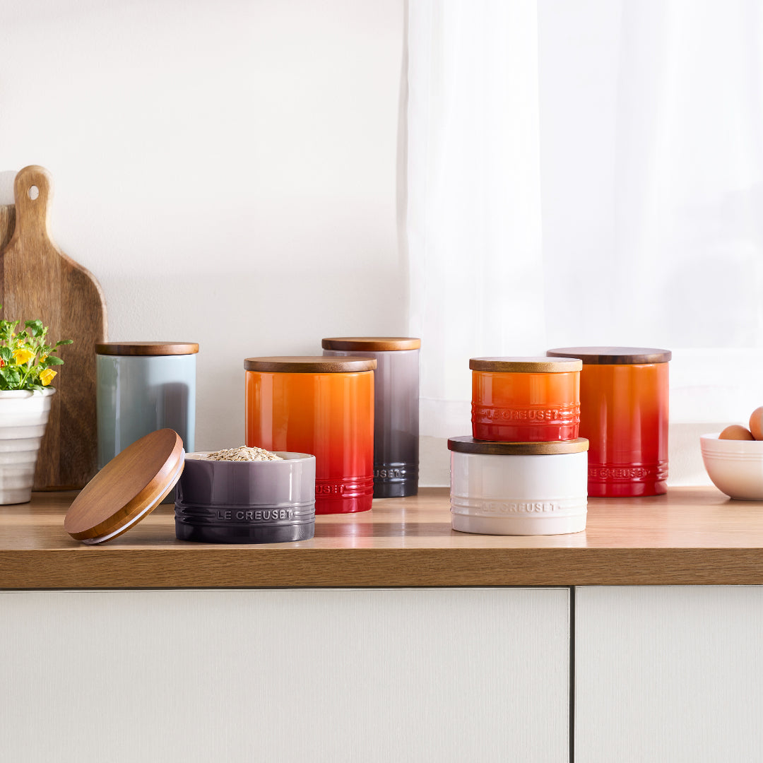 Le Creuset Signature Voorraadpot 0,77 L - Oranjerood