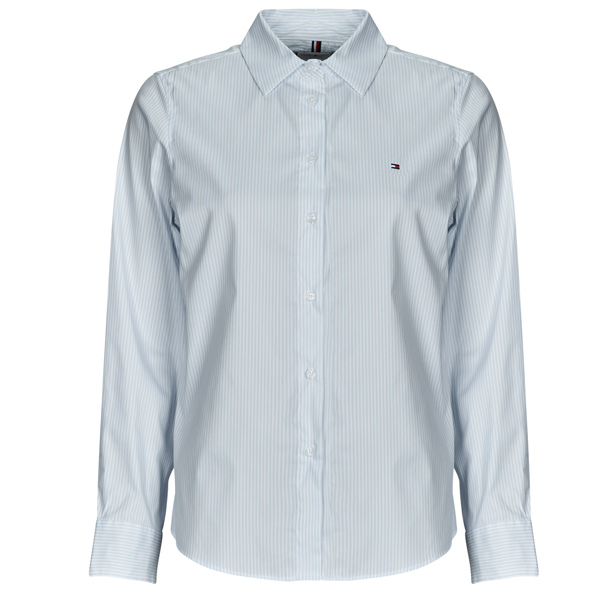 Tommy Hilfiger - ESS POPLIN REGULAR SHIRT - Blue