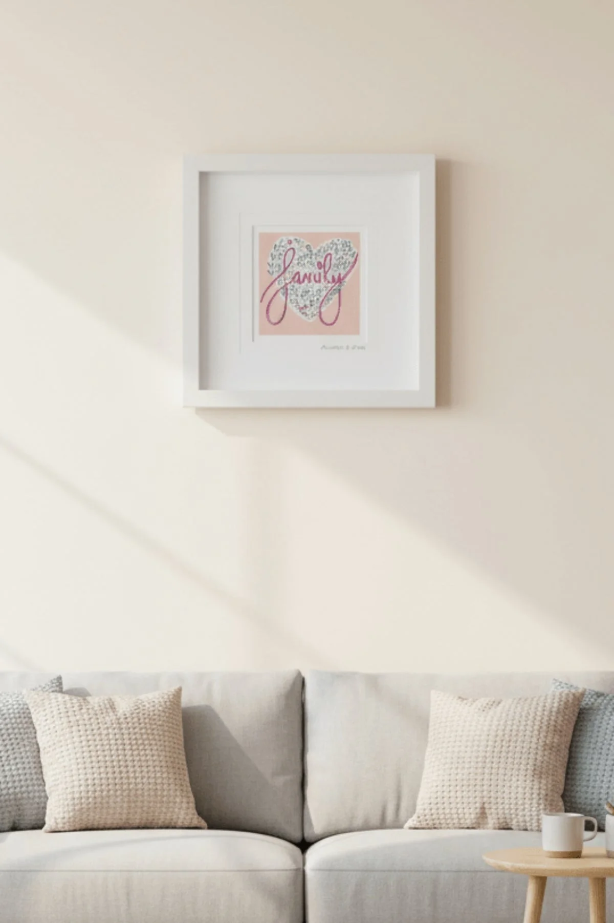 Always & Ever Small Framed Art Print