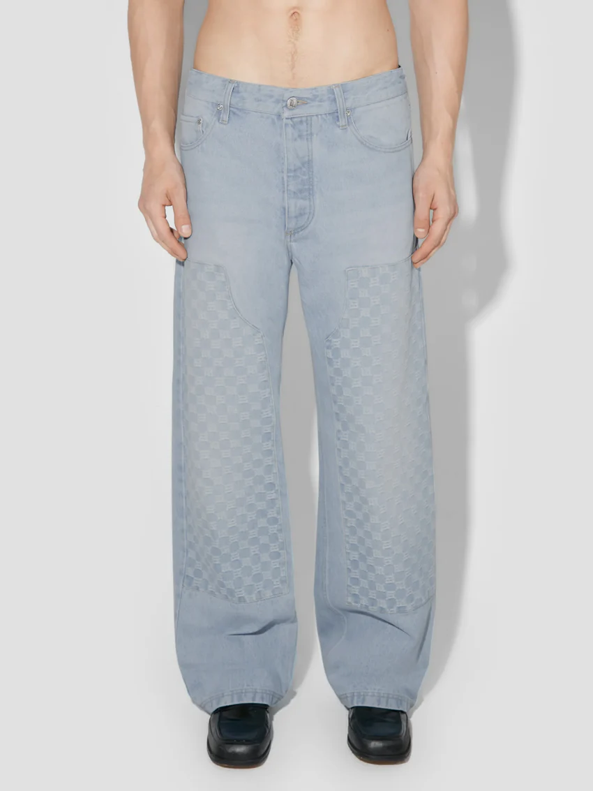 Monogram Carpenter Denim Trousers