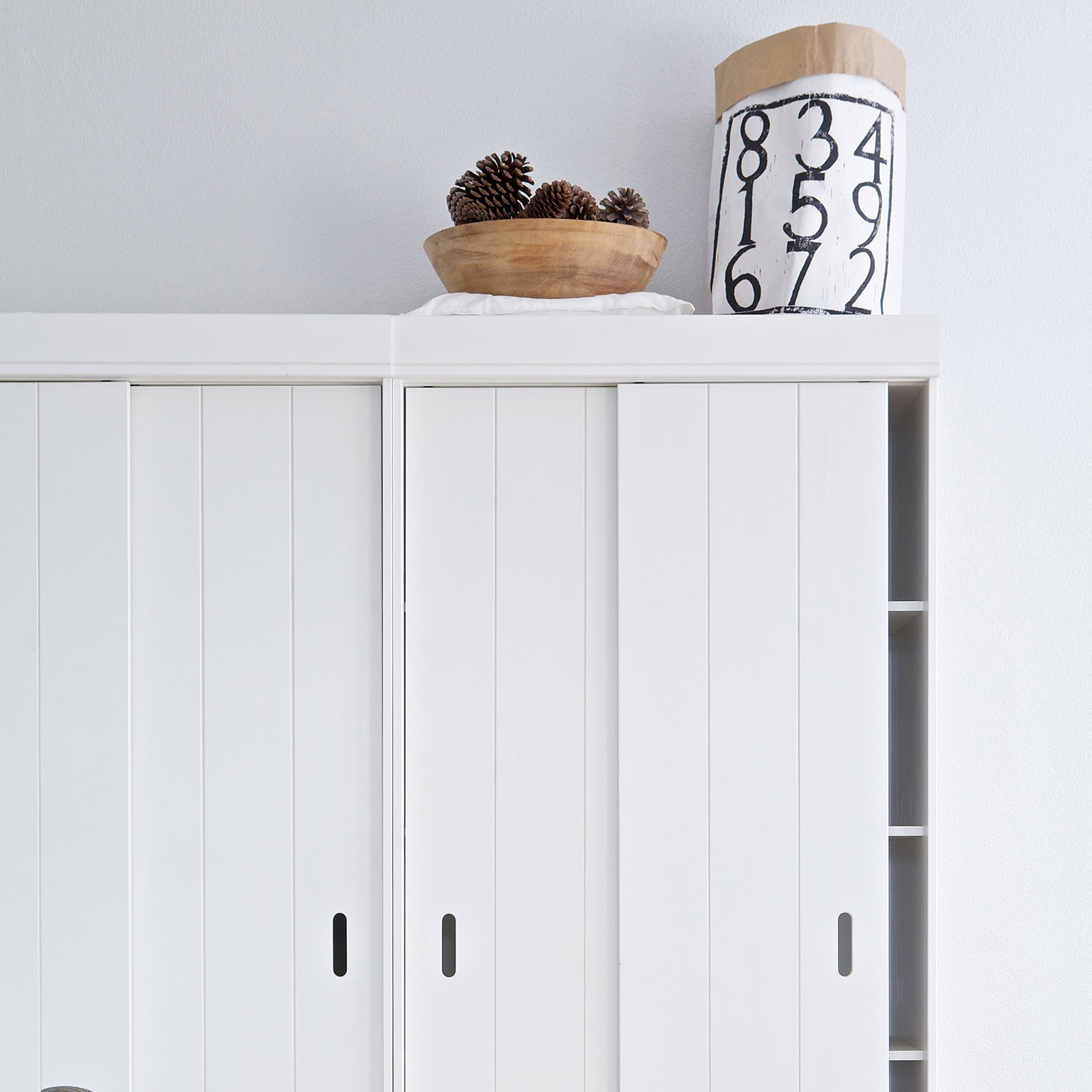 WOOOD Row Plankenkast - Wit