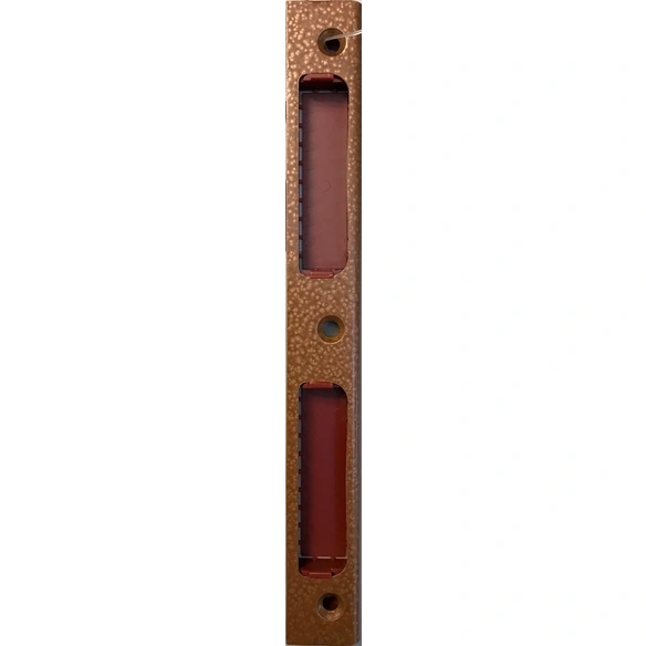 Schließblech, Stahl, goldfarben