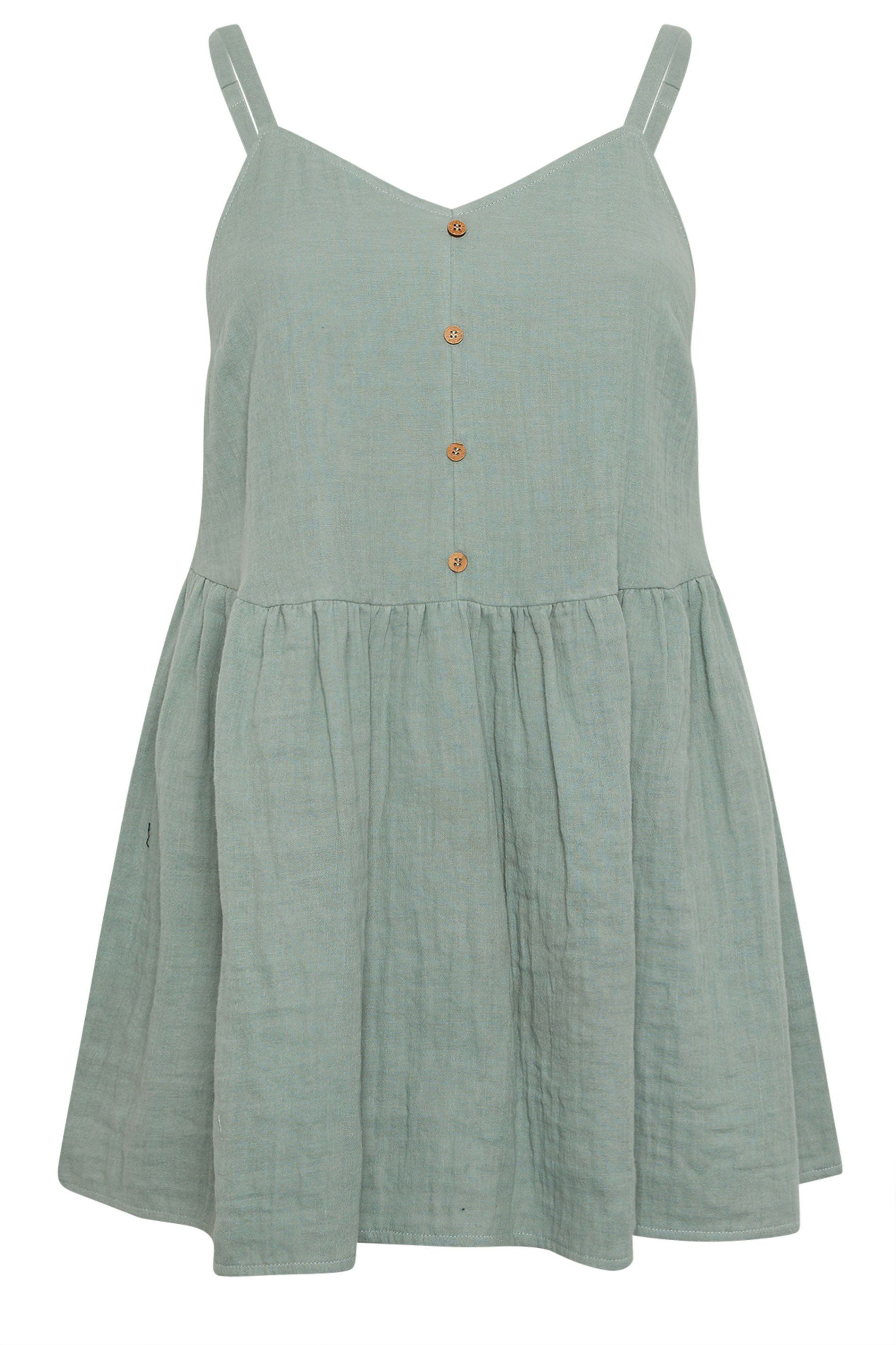 Yours Cheesecloth Sleeveless Top
