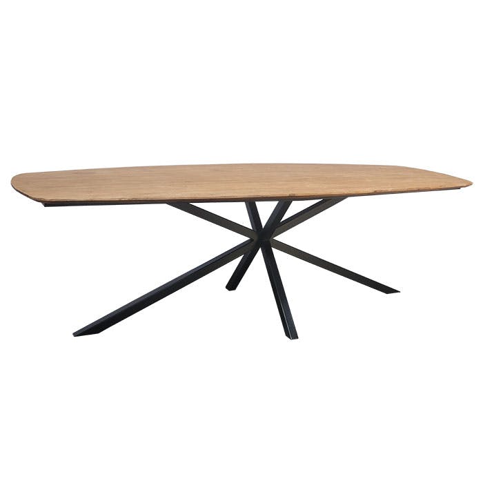 Table à manger en bois de teck recyclé 200 cm DEPOK