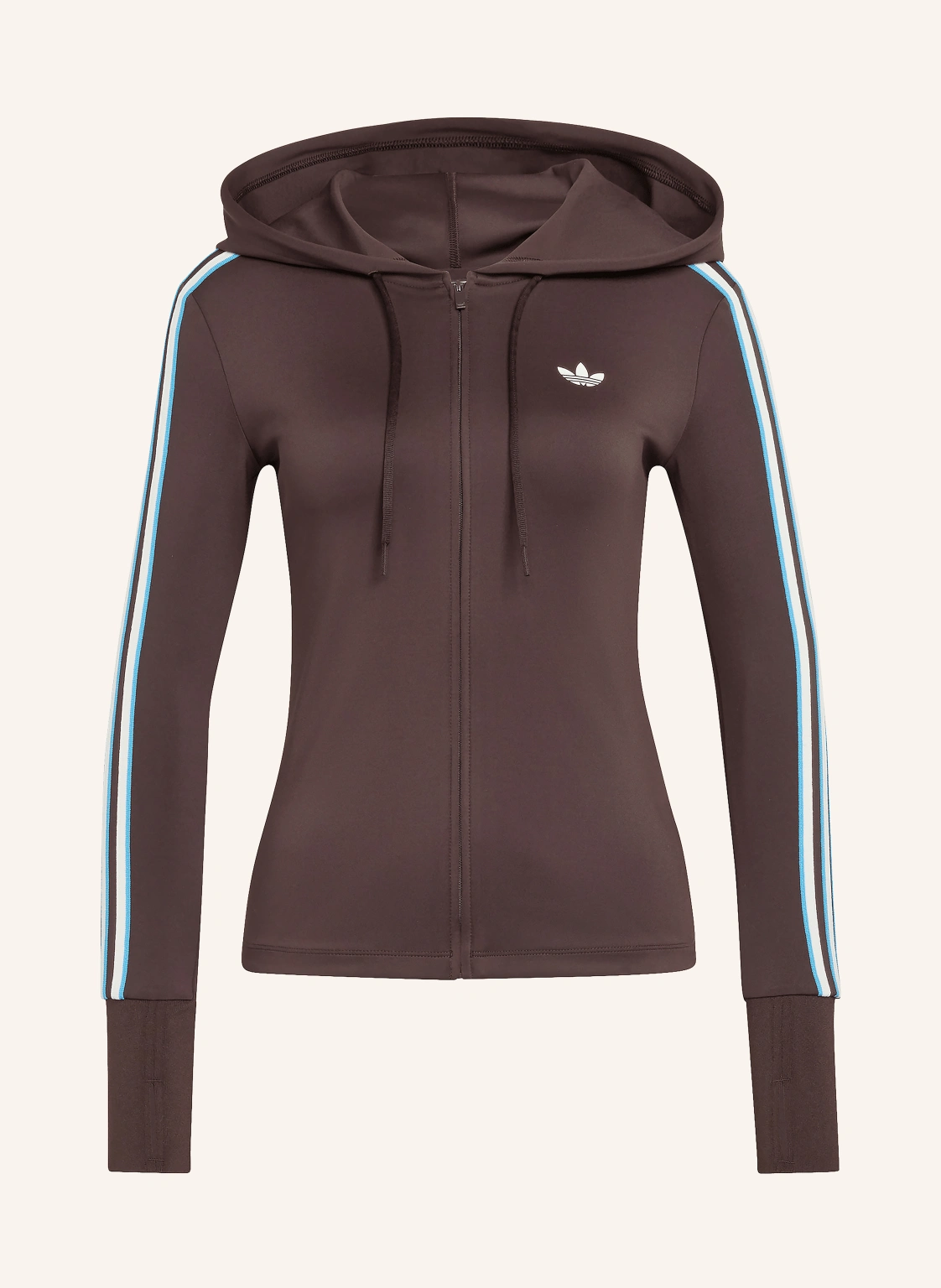 adidas Originals Sweatjacke HOODED TREFOIL ZIPPER