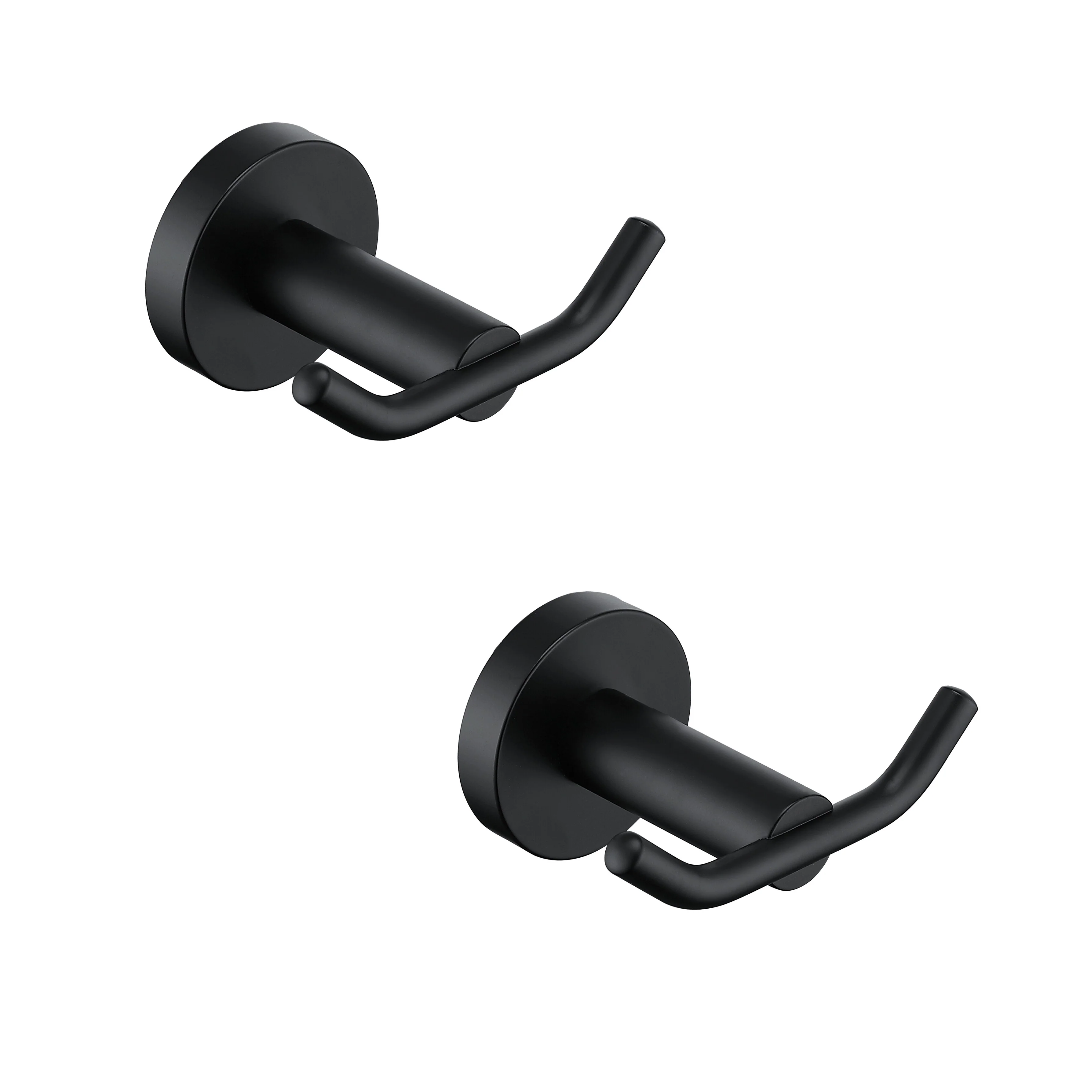 Wall Mounted 2 in 1 Towel Hook Robe Hook(set of 2)