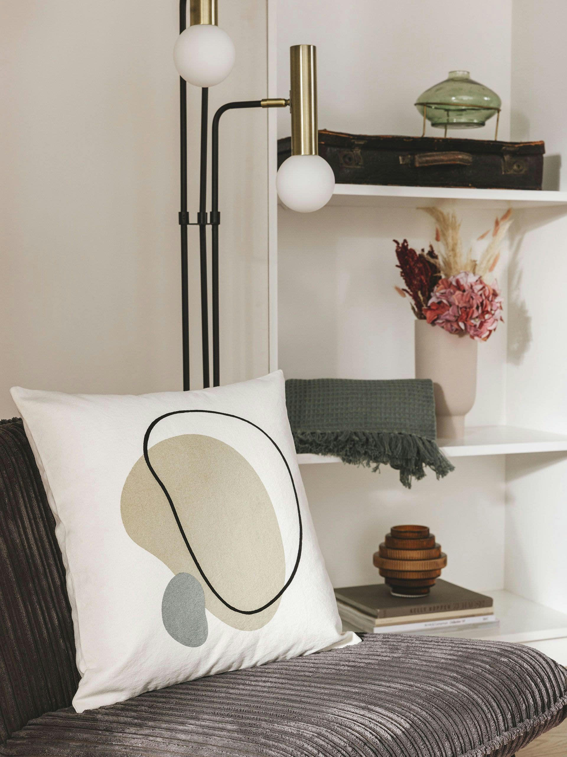 MALEA - Housse de coussin multicouleur 45x45