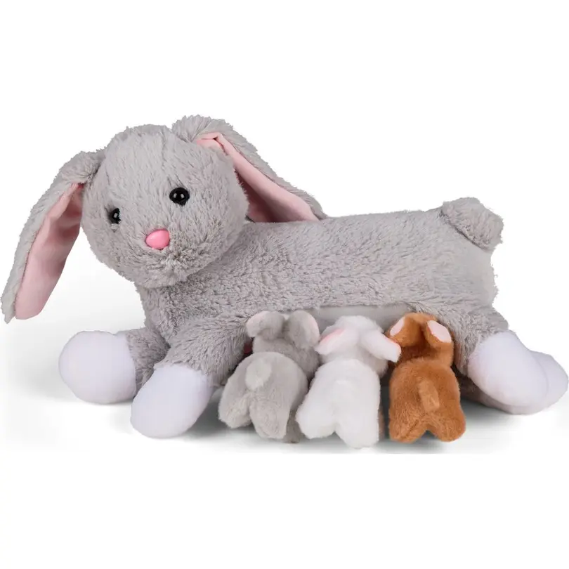 Kuscheltier 4-teilig Mamanimals