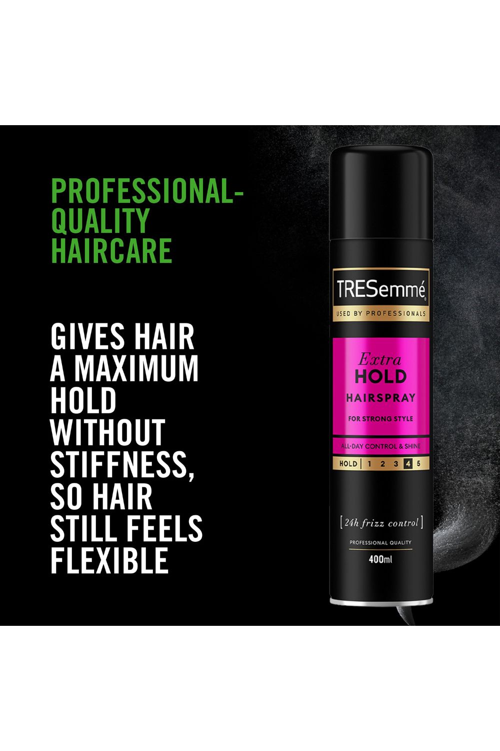 Tresemme 24 Hours Frizz Control Extra Hold 'Hair Spray' 6 Pack of 400ml