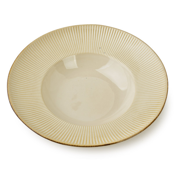 BASIC NATURE talerz do pasty, zupy 30cm