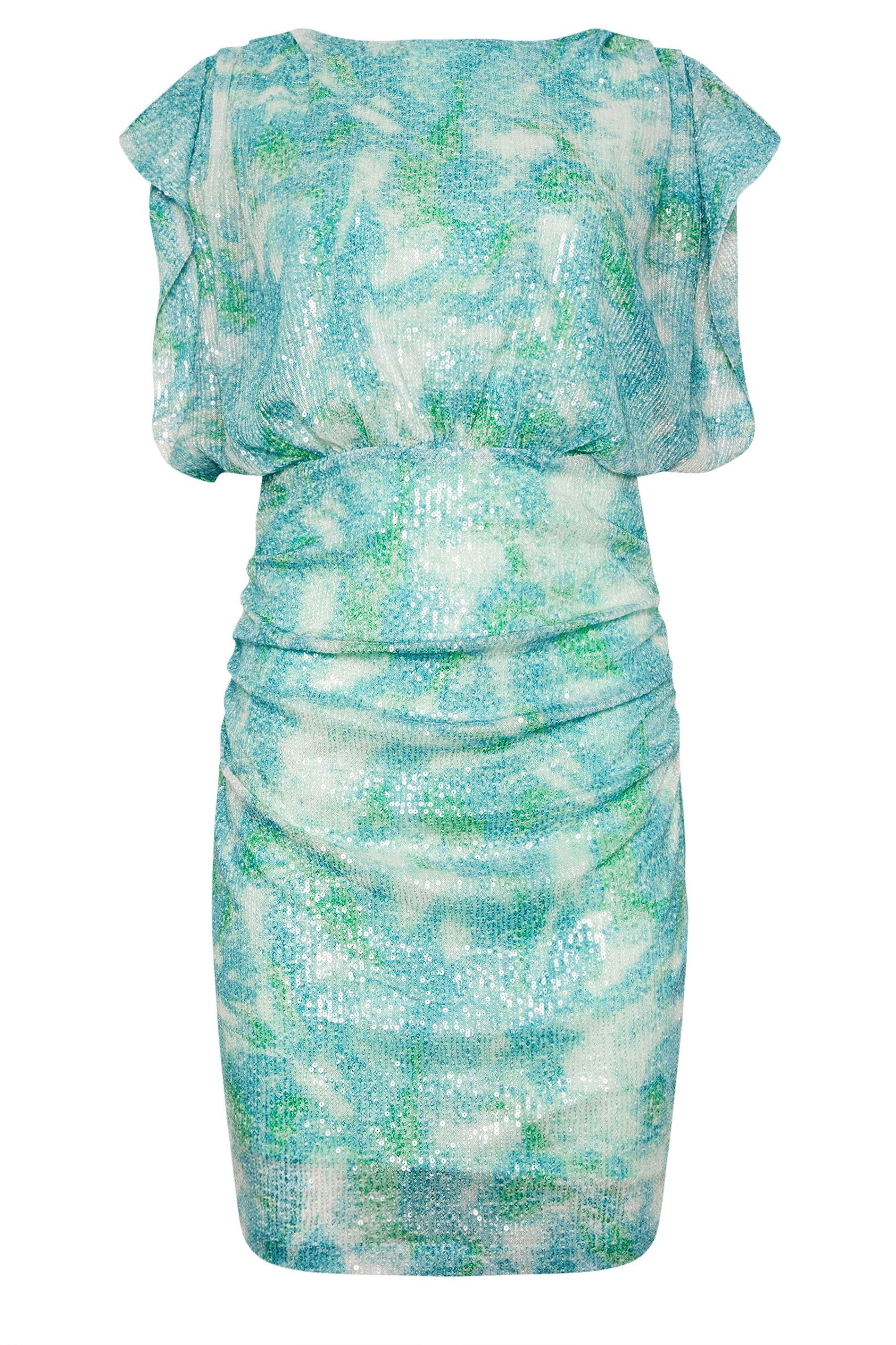 Star by Julien Macdonald Sequin Ruched Mini Dress