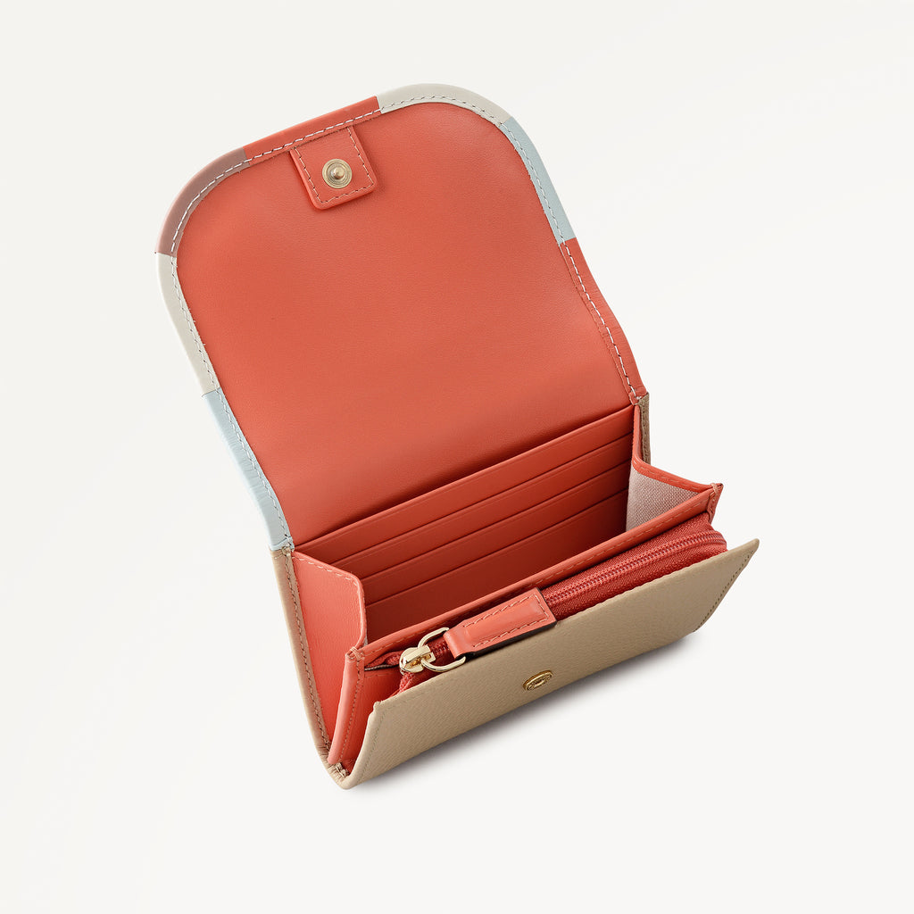 Liverpool Gardens - Medium Flapover Purse