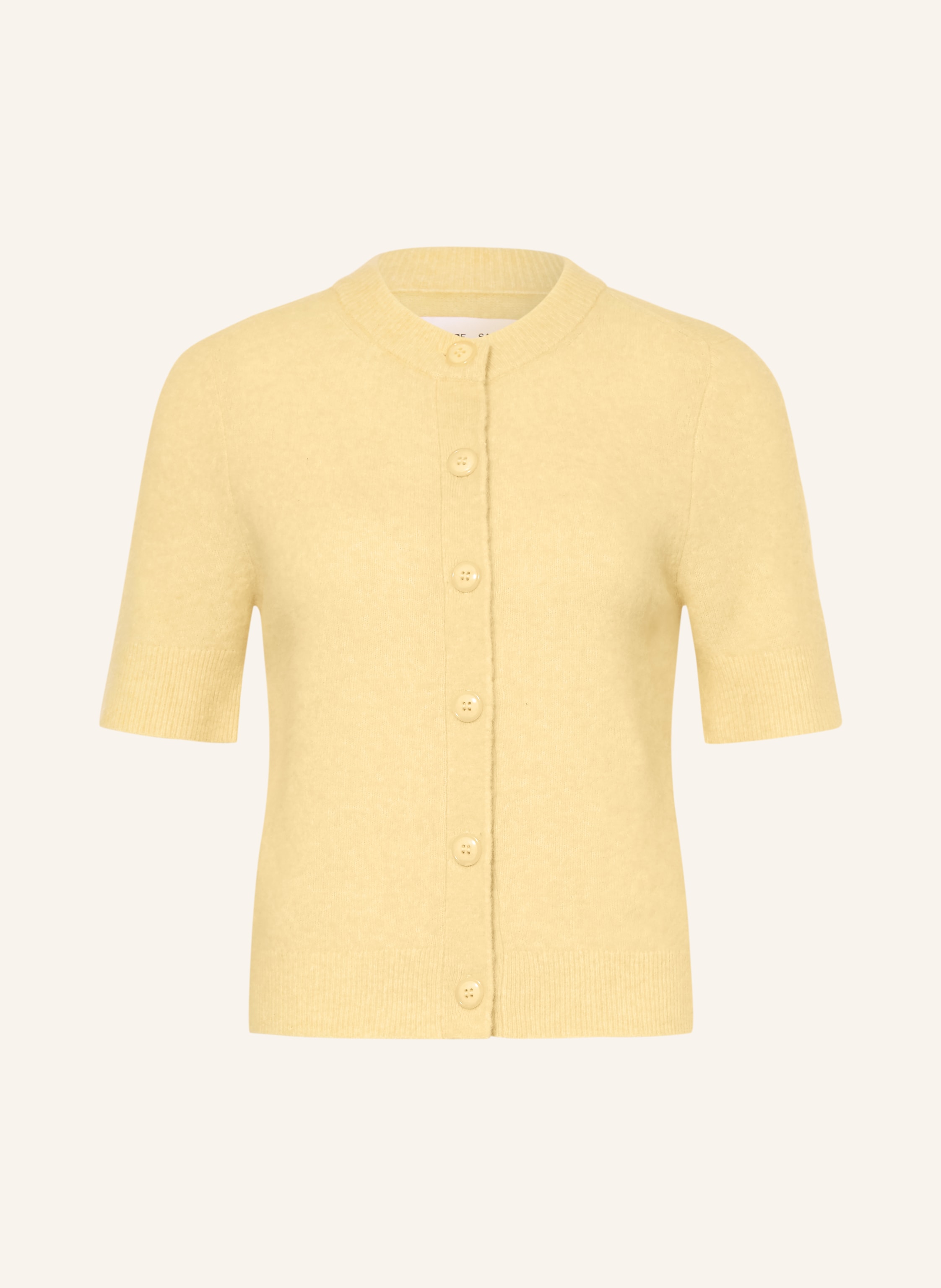 SAMSØE  SAMSØE Strickjacke SANOURA mit Merinowolle und Alpaka