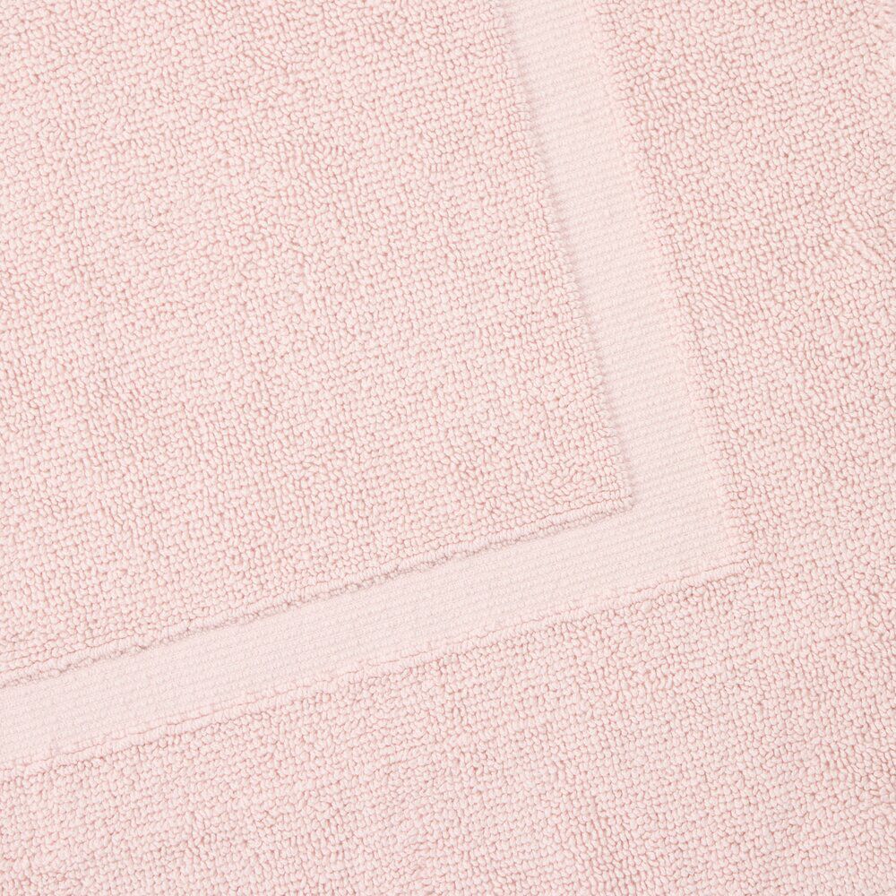 Tapis de bain coton rose 50x80cm