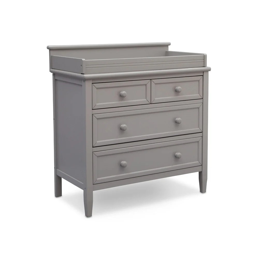 Delta Children Epic Signature 3-Drawer Dresser, Grey