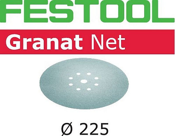 Abrasif maillé GRANAT STF D225 P80 GR NET/25 Net - FESTOOL - 203312