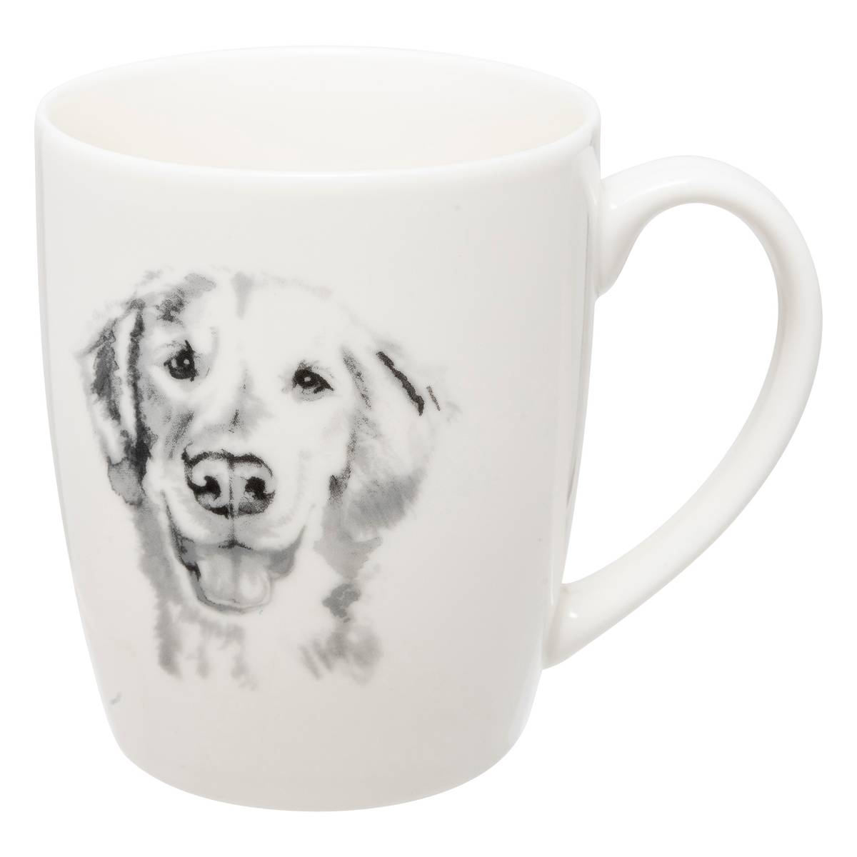 Mug "Friends" 370 ml, Black & White