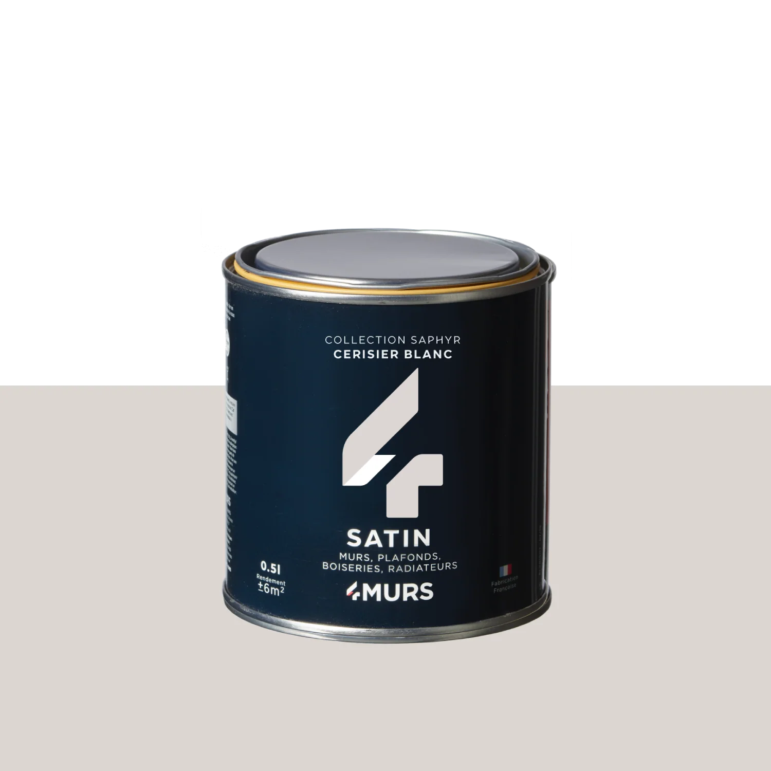 Saphyr Peinture Finition Peinture cerisier blanc Satiné 0,5 L