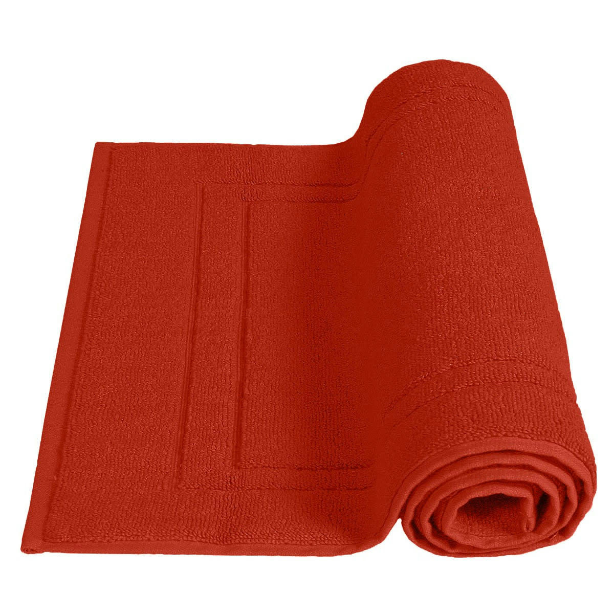 LUXURY - Tapis de bain 900gr/m²  terracota 50x80 cm