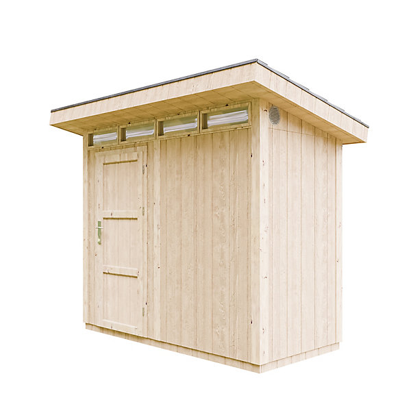 Abri de Jardin Qualité Premium 3m²/L161xL294xH239 cm - M901-REDWOOD RED - Timbela