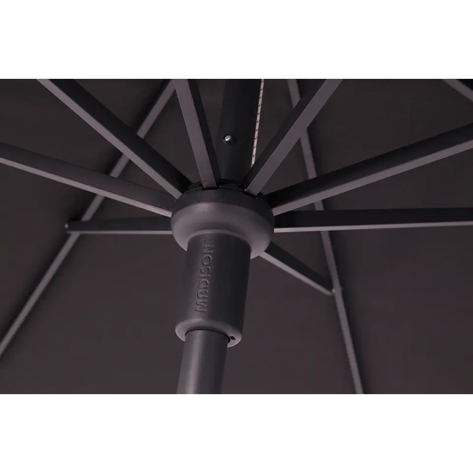 Madison parasol Delos luxe - grijs - 200x300 cm