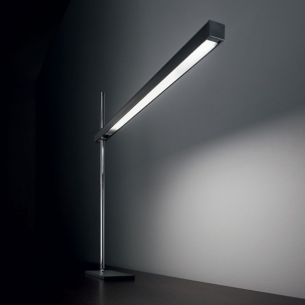 Ideal Lux Gru - Lampe de bureau LED noire