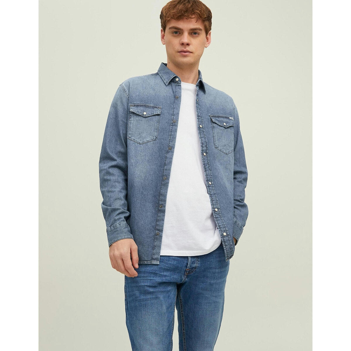 Chemise en jean slim Jjesheridan