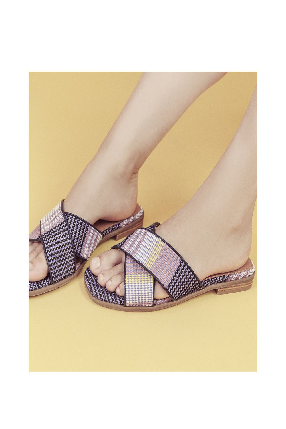 Moda In Pelle Naela' Textile Sandals