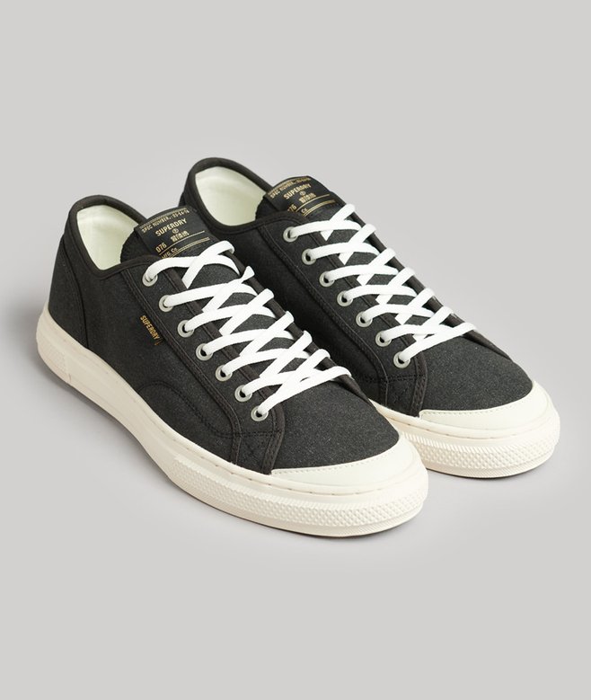 Vegan Canvas Low Top Trainers