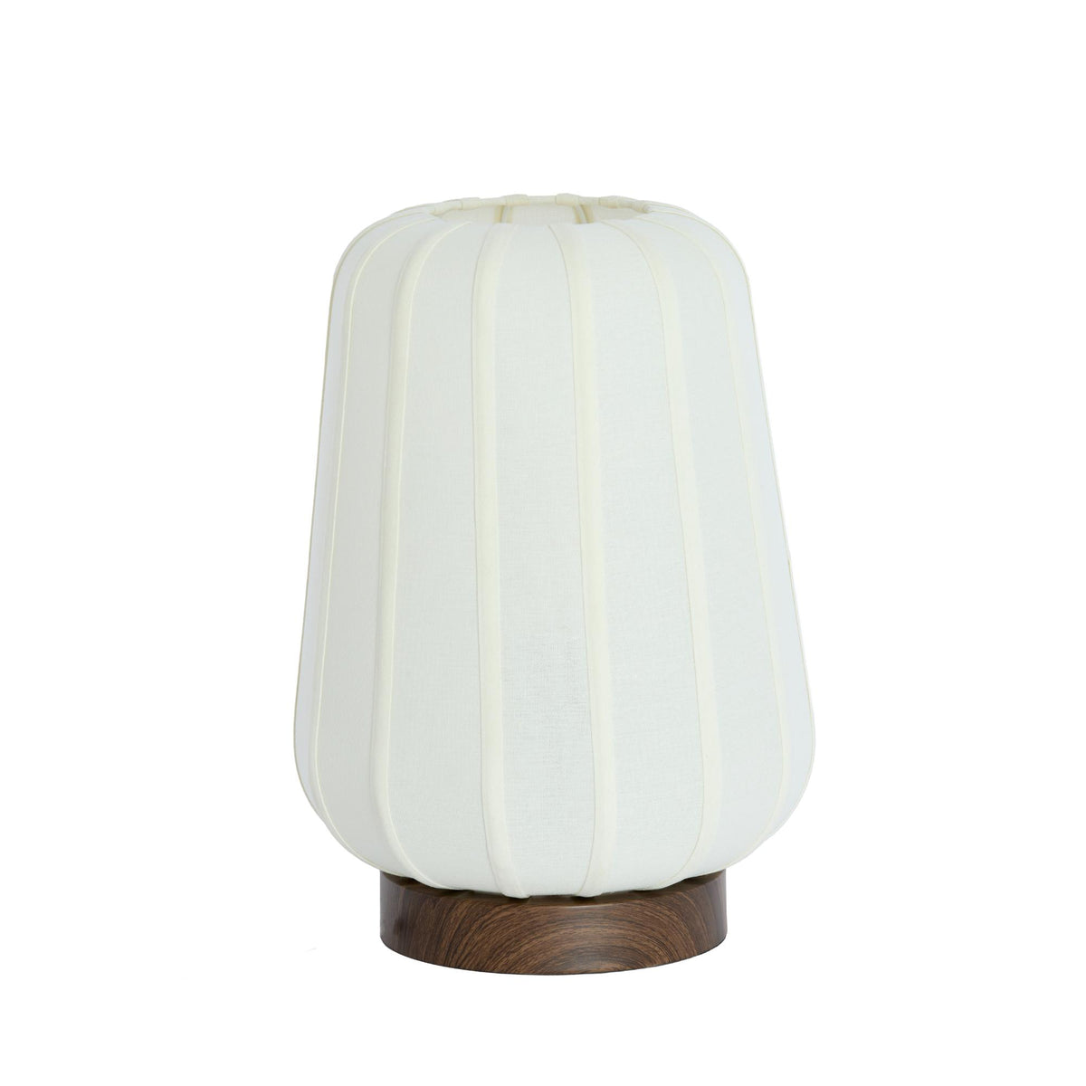 Light & Living tafellamp Bibury - wit - Ø30cm