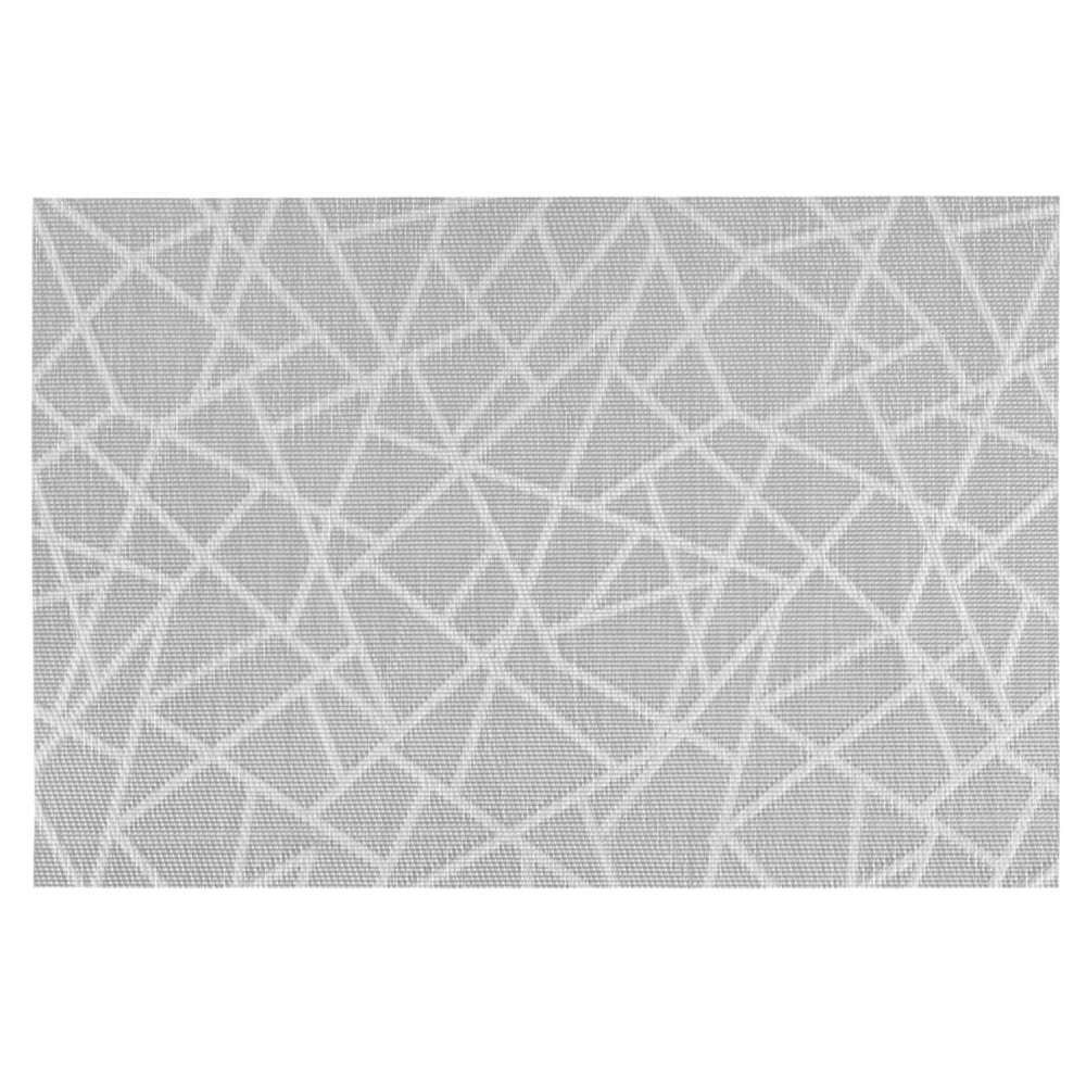 Individual de mesa cinzento CRAQUELE