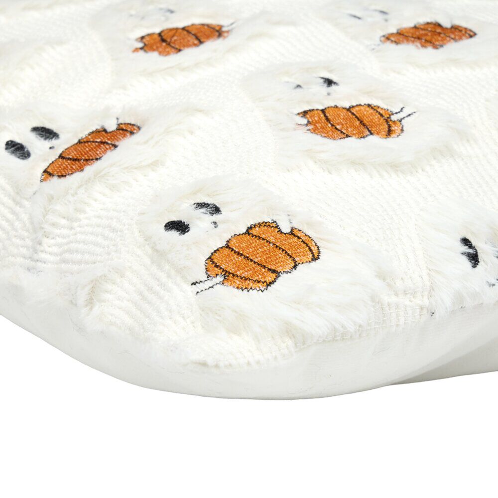 Coussin Halloween motif en relief polyester 43x43cm (2 modèles)