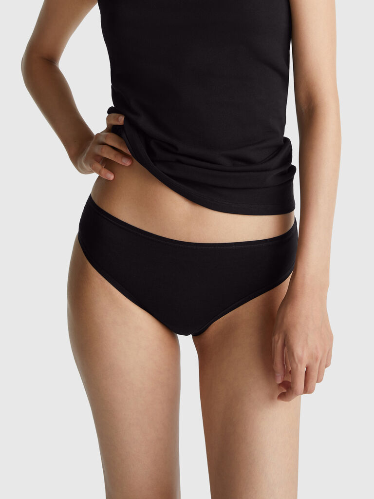 Stretch cotton underwear