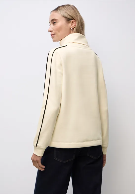 Sweatshirt mit Stehkragen