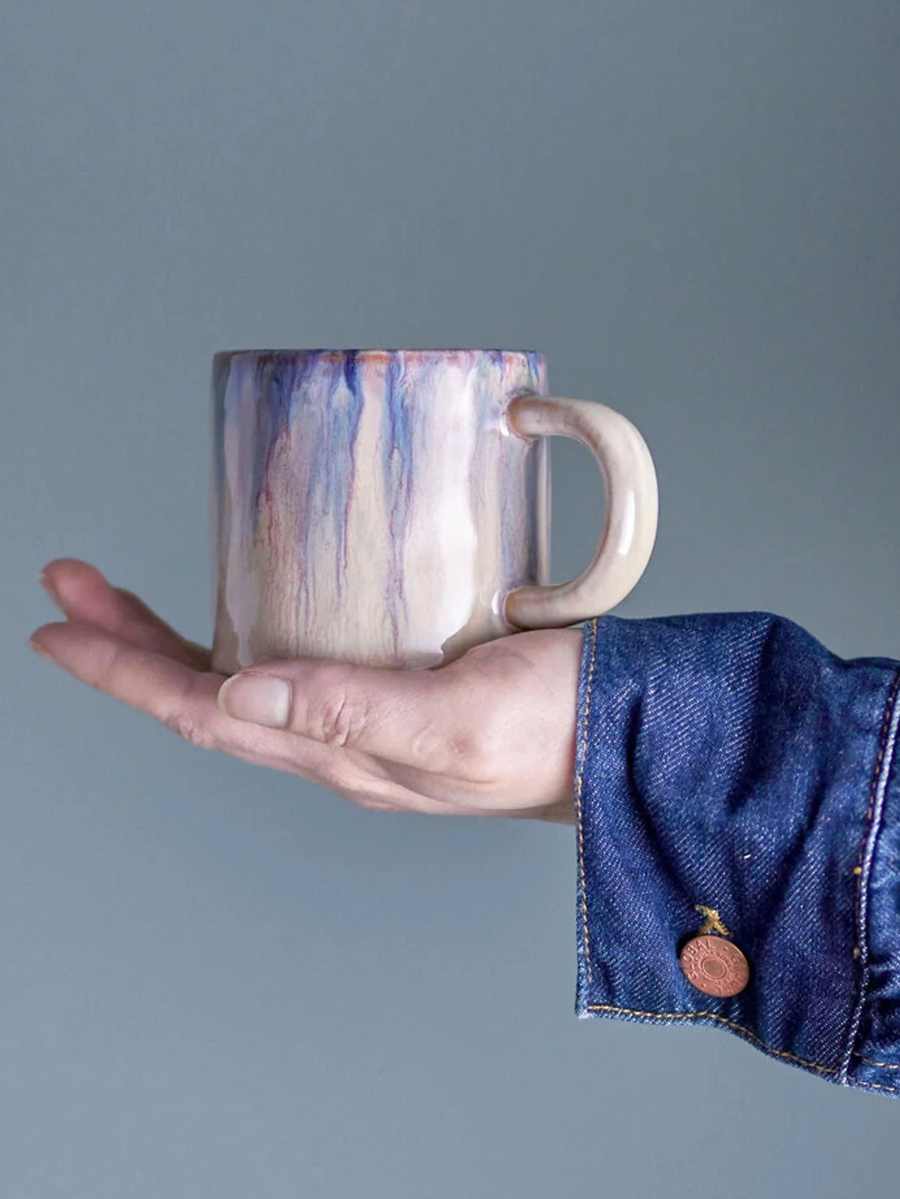 Tasse Amalia mit Glasur