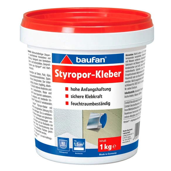 Styroporkleber, 1 kg
