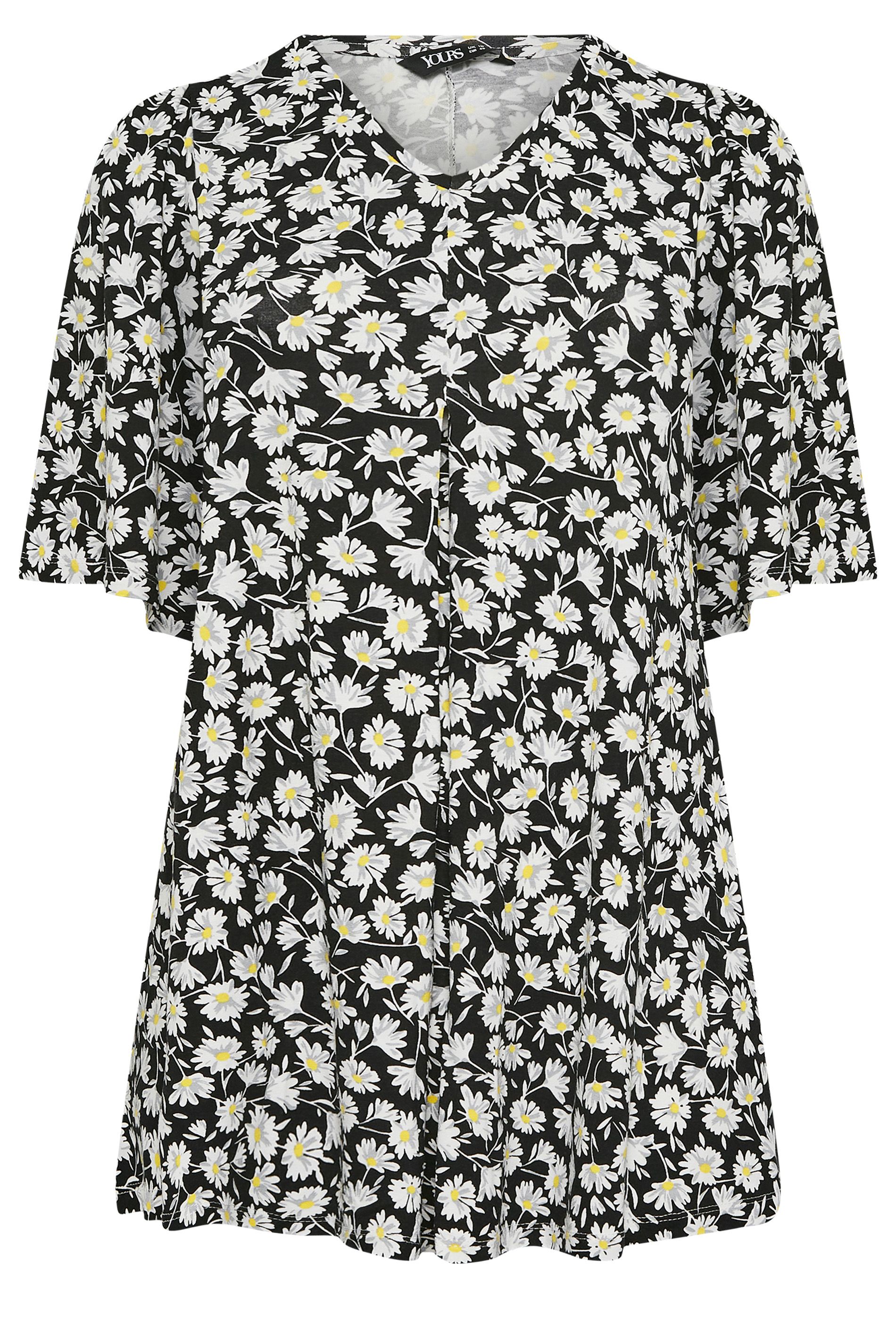 Yours Floral Ditsy Swing Top